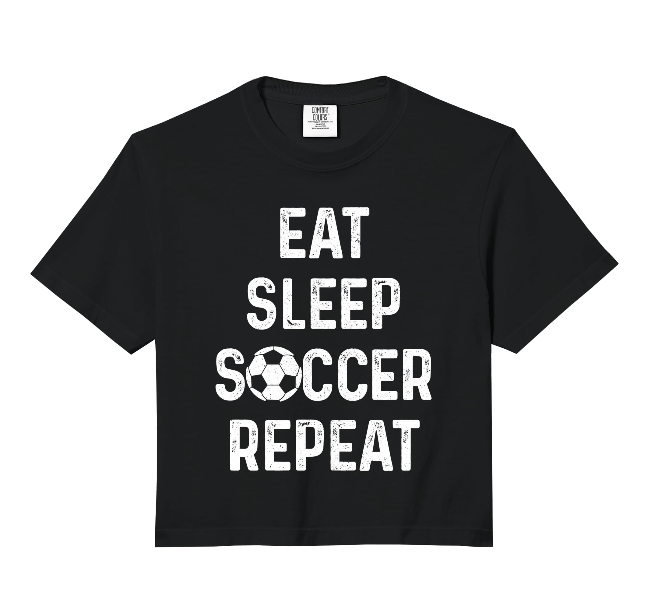 Eat Sleep Soccer Repeat Soccer Player Hoodie - Novelty Apparel for Adults - T-Shirt, Sweatshirt, Hoodie