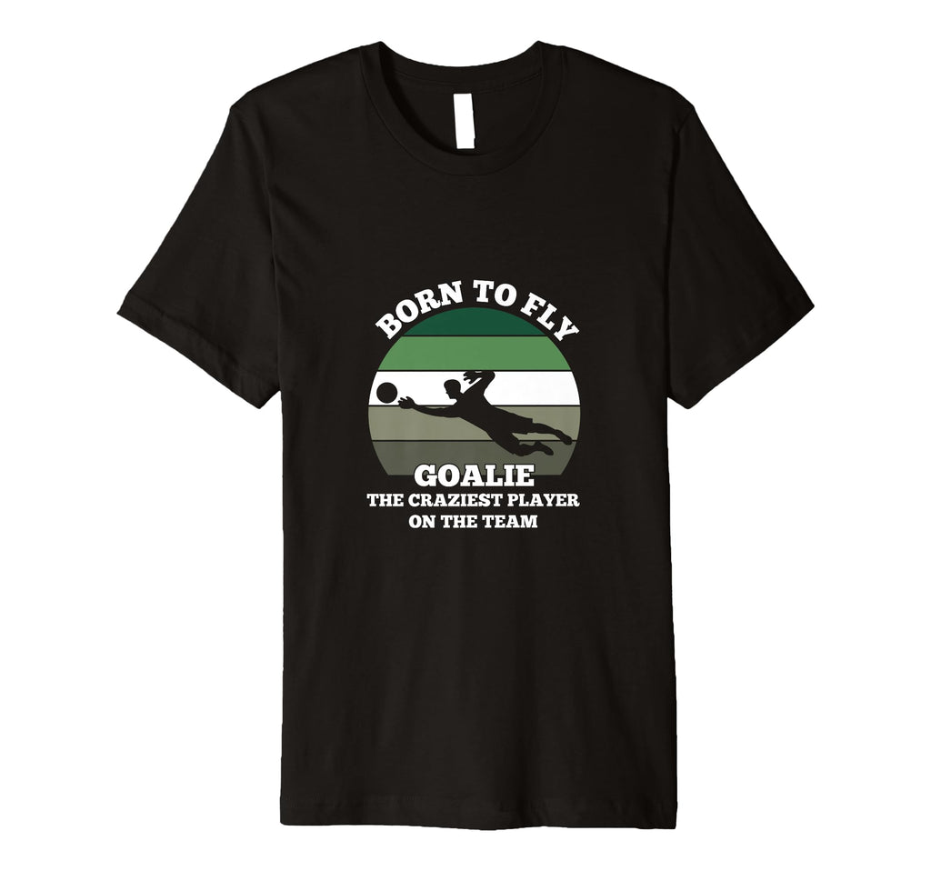 Soccer Player Goalie Fly T-Shirt - Unique Graphic for Adults - T-Shirt, Sweatshirt, Hoodie
