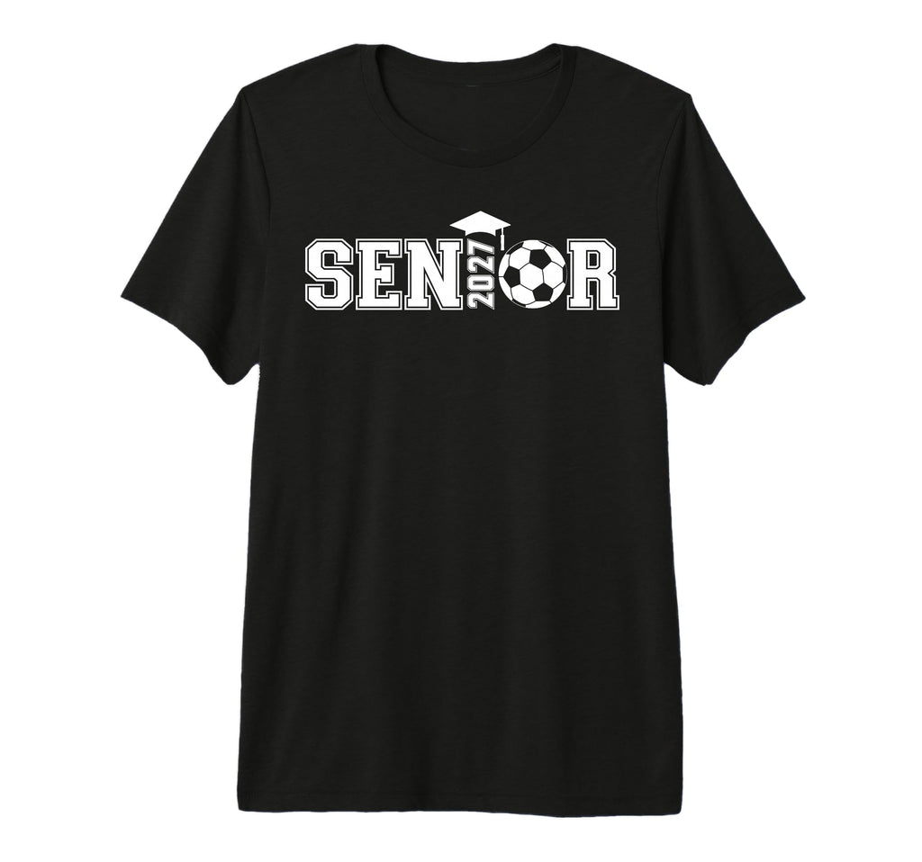 Senior 2027 Soccer Class 2027 Seniors T-Shirt - Graphic Print for Adults - T-Shirt, Sweatshirt, Hoodie