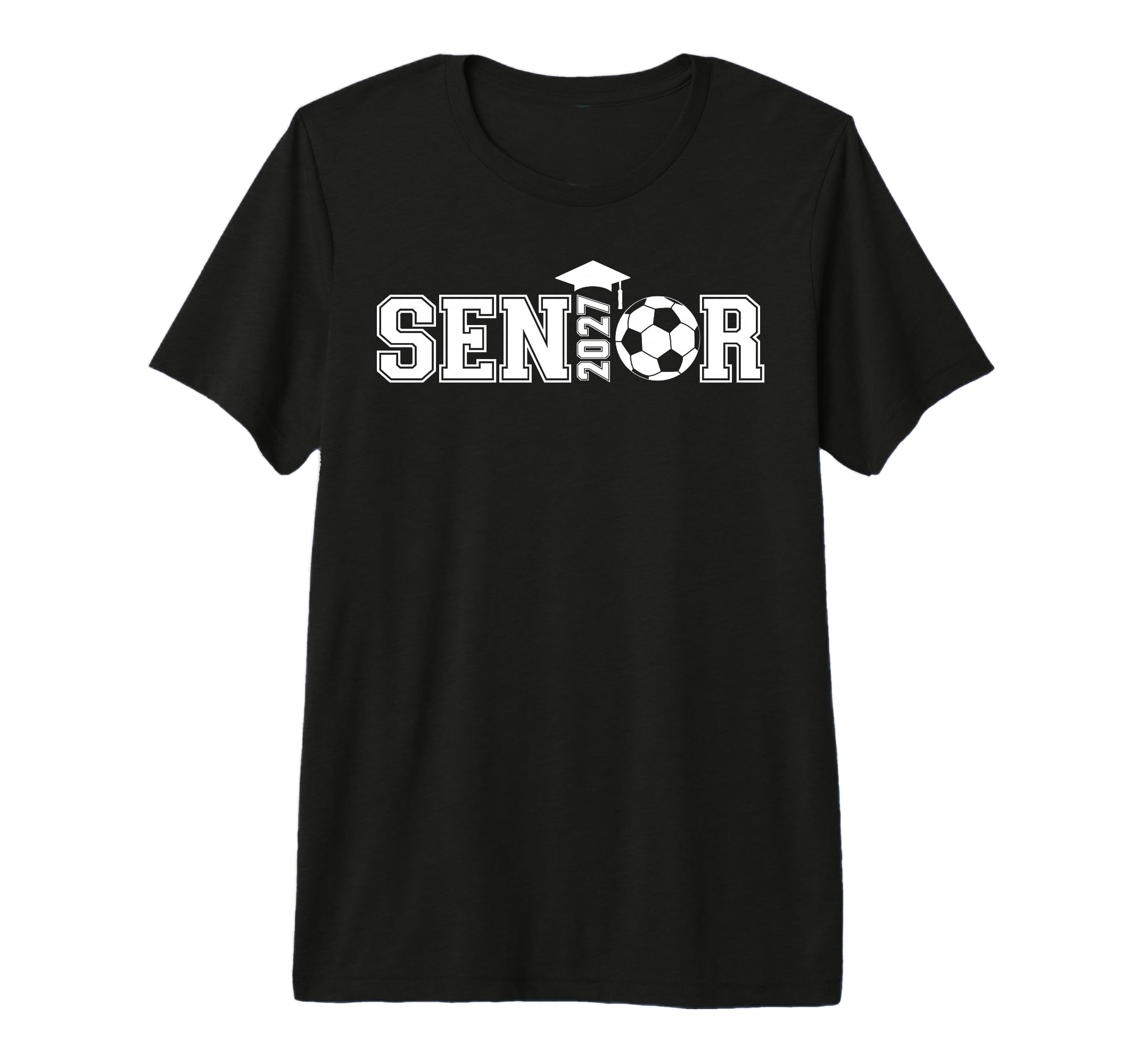 Senior 2027 Soccer Class 2027 Seniors T-Shirt - Graphic Print for Adults - T-Shirt, Sweatshirt, Hoodie