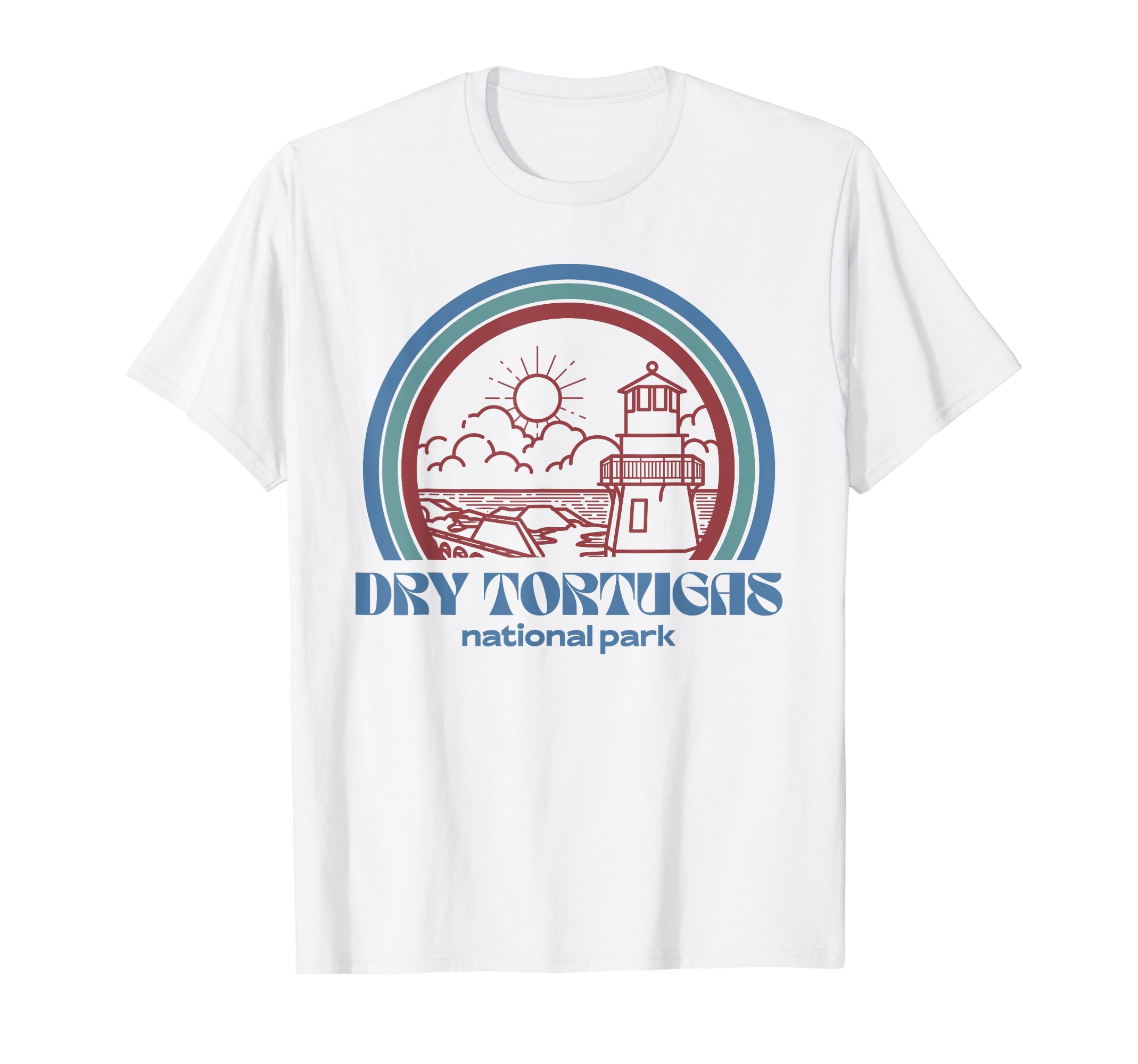 Dry Tortugas National Park Outdoor T-Shirt - Aesthetic Graphic for Adults - T-Shirt, Sweatshirt, Hoodie