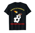 Santas Favorite Soccer Player Ugly T-Shirt - Aesthetic Graphic Unisex - T-Shirt, Sweatshirt, Hoodie