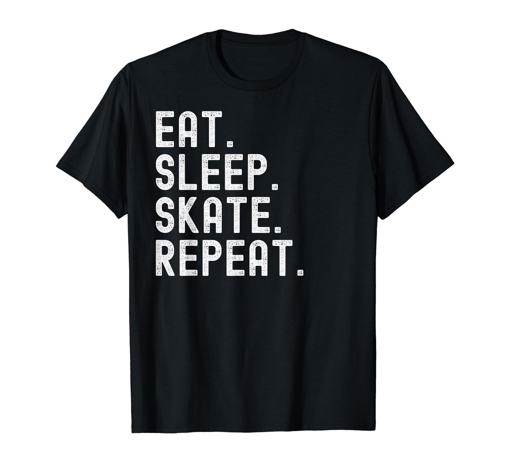 Eat Sleep Skate Repeat Skating Skater T-Shirt - Trendy Graphic Men Women - T-Shirt, Sweatshirt, Hoodie
