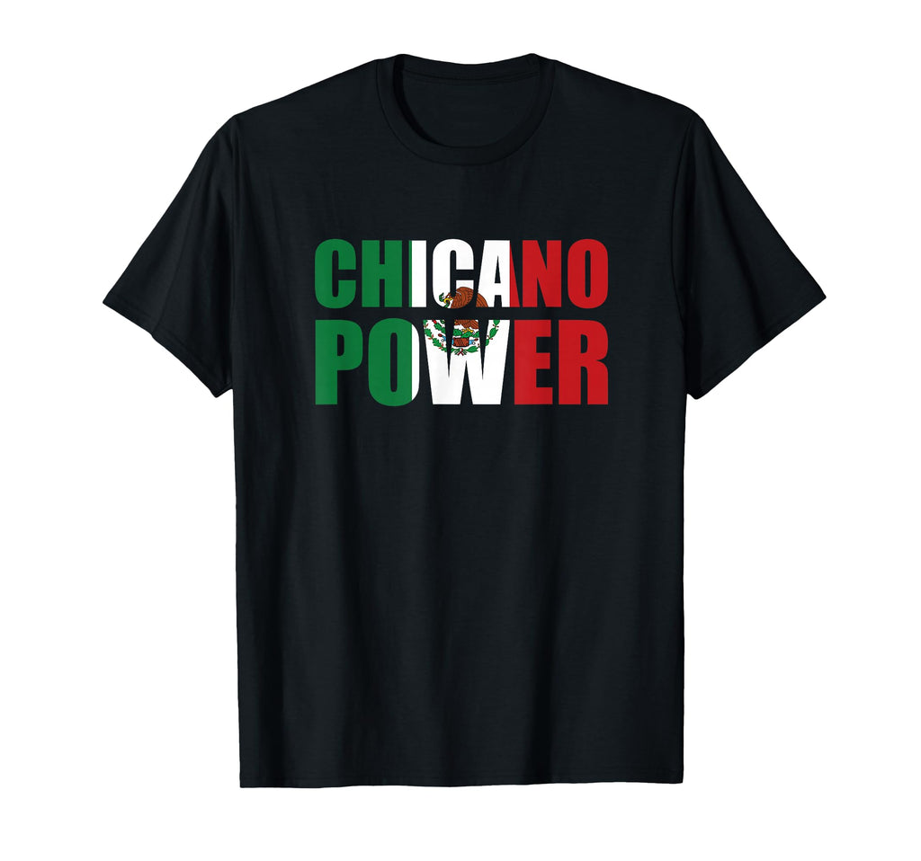 Chicano Power Mexican Mexico T-Shirt - Custom Art Print Men Women - T-Shirt, Sweatshirt, Hoodie