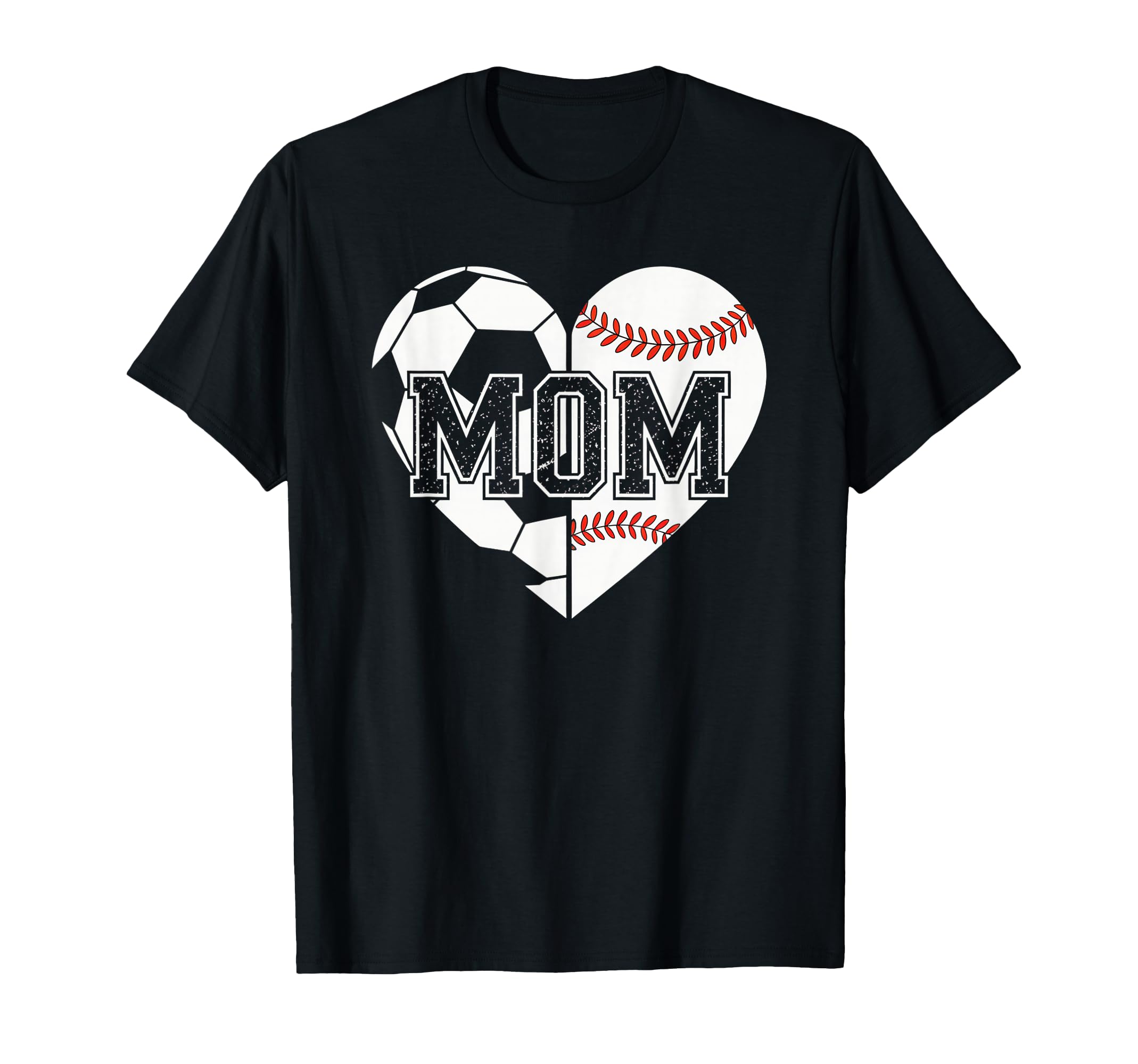 Ball Mom Soccer Football Baseball T-Shirt - Aesthetic Graphic for Adults - T-Shirt, Sweatshirt, Hoodie