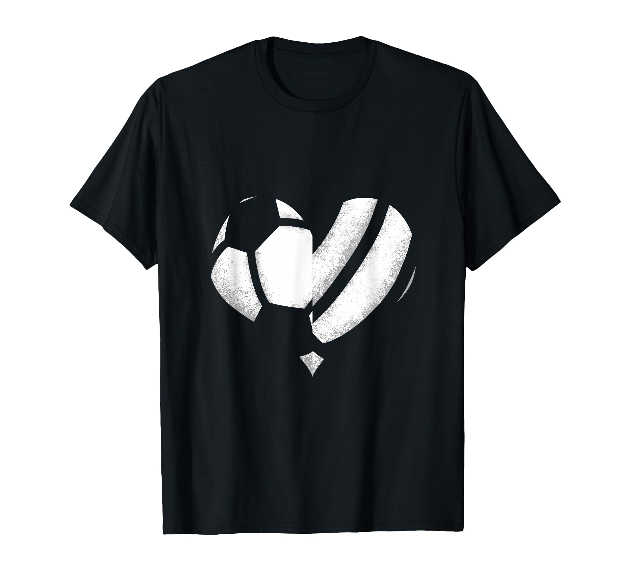 Soccer Volleyball Ball Heart Love Sport T-Shirt - Streetwear Style Unisex - T-Shirt, Sweatshirt, Hoodie