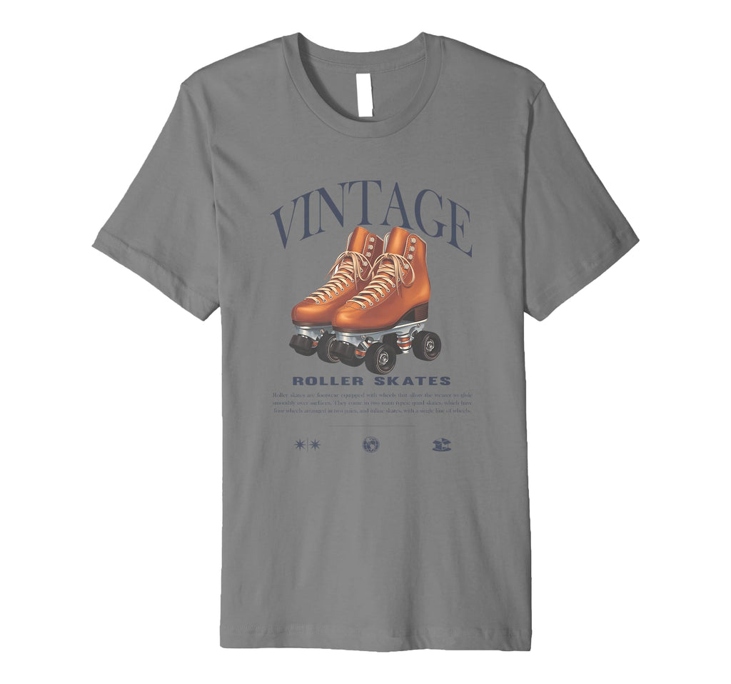Roller Skates T-Shirt - Novelty Apparel Unisex - T-Shirt, Sweatshirt, Hoodie