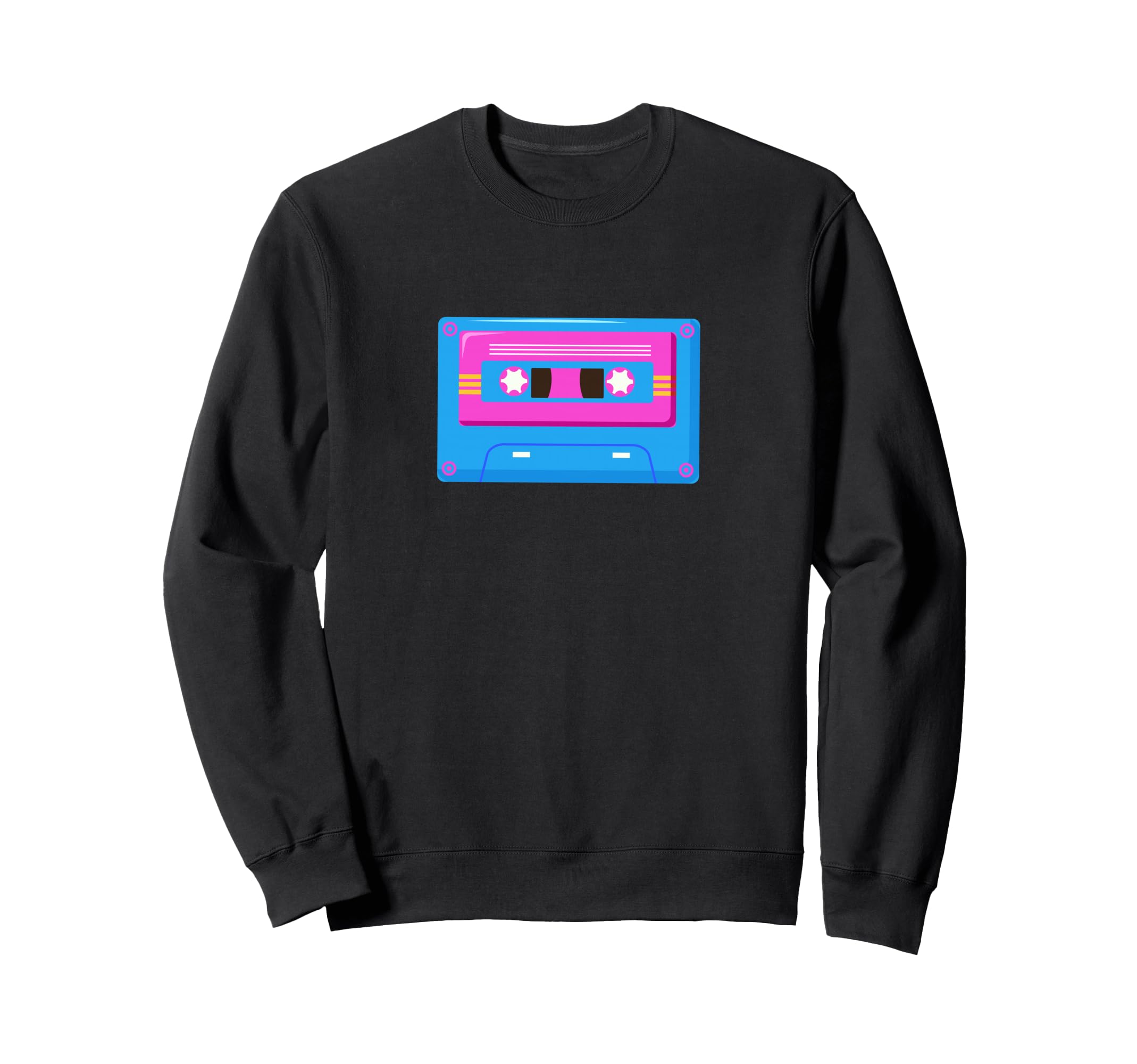 Cassette Tape 90S Nostalgia Aesthetic Sweatshirt - Graphic Print for Adults - T-Shirt, Sweatshirt, Hoodie
