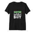 Soccer Sister Birthday Party Family T-Shirt - Minimalist Print Men Women - T-Shirt, Sweatshirt, Hoodie