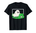 Funny Ghost Soccer Goalie Halloween T-Shirt - Unique Graphic Men Women - T-Shirt, Sweatshirt, Hoodie