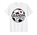 Soccer Grandpa Soccer Player Family T-Shirt - Custom Art Print Men Women - T-Shirt, Sweatshirt, Hoodie
