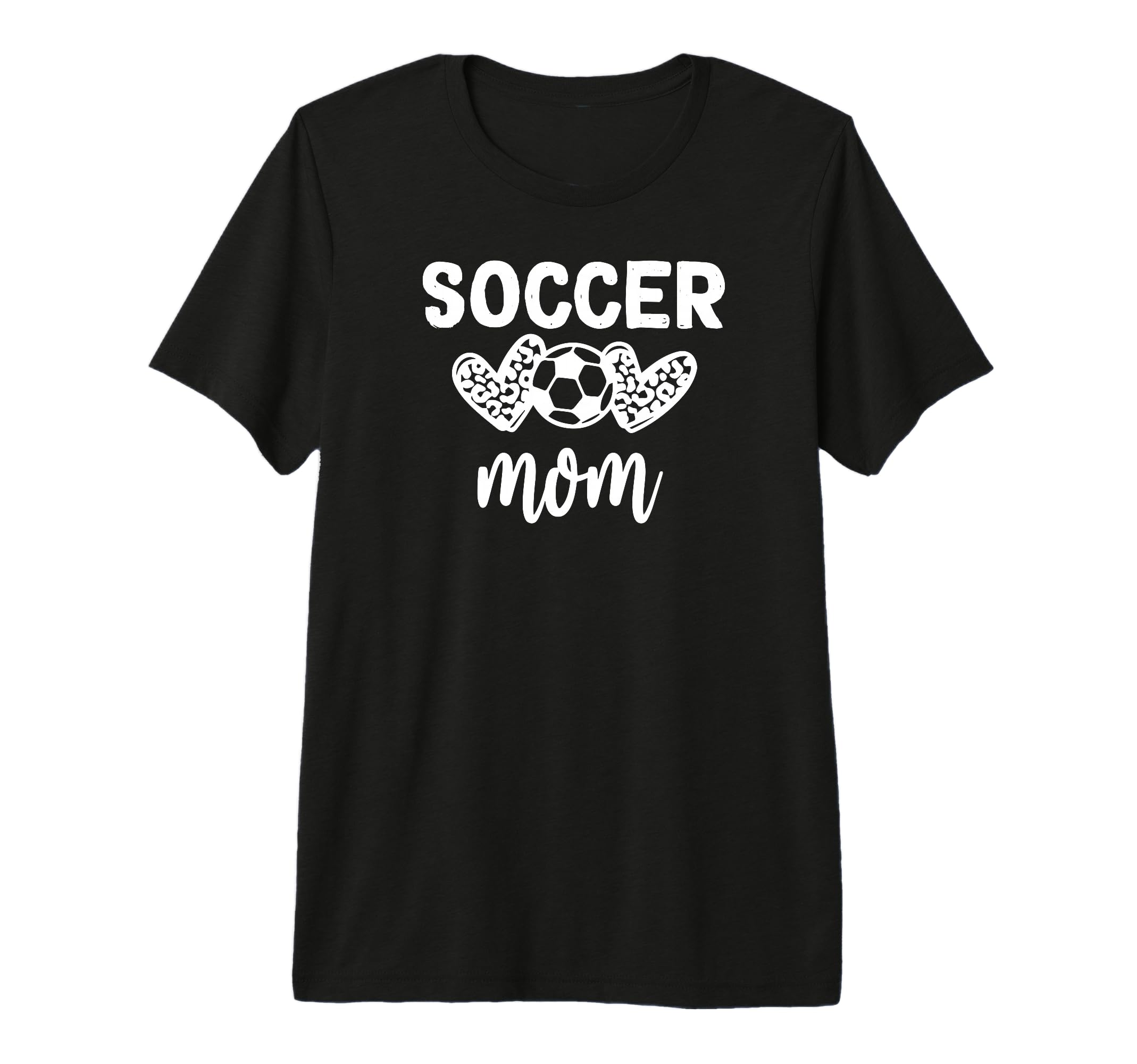 Soccer Mom Leopard Tri Blend T-Shirt - Casual Everyday Wear Men Women - T-Shirt, Sweatshirt, Hoodie
