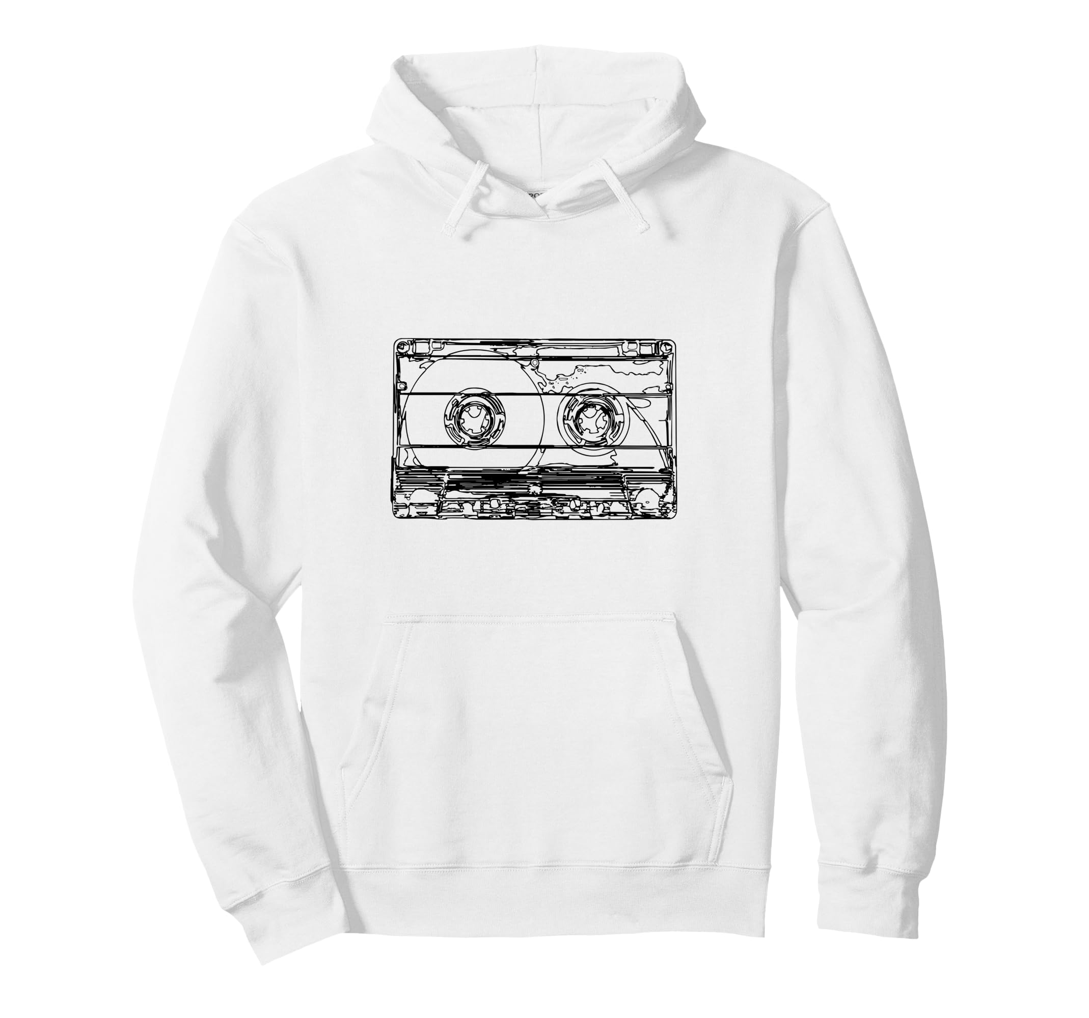 Old School Hip Hop Music Mixtape Hoodie - Fun Novelty Design Unisex - T-Shirt, Sweatshirt, Hoodie