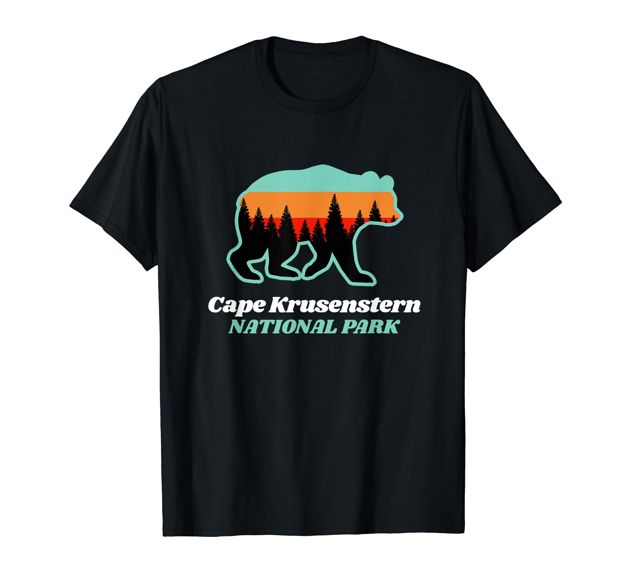 Cape Krusenstern Bear Forest National T-Shirt - Unique Graphic Men Women - T-Shirt, Sweatshirt, Hoodie