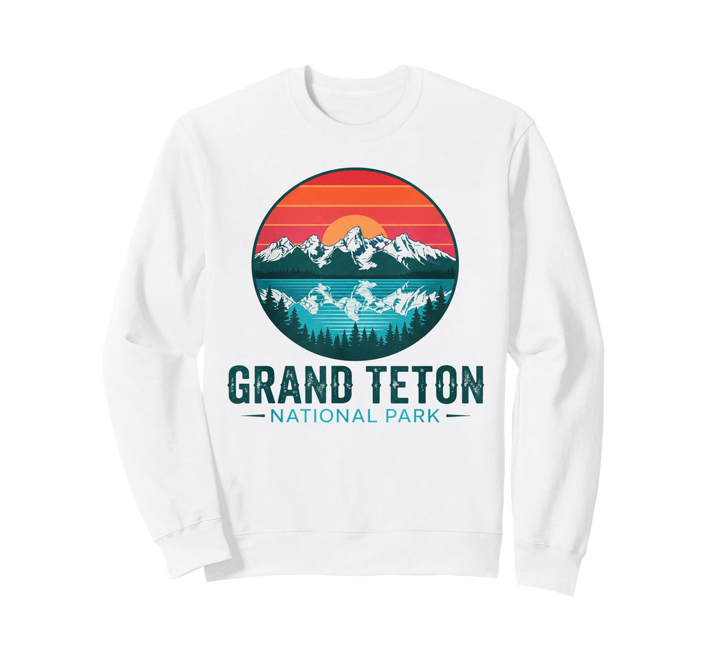 Grand Teton National Park Outdoor Us Sweatshirt - Trendy Graphic Men Women - T-Shirt, Sweatshirt, Hoodie