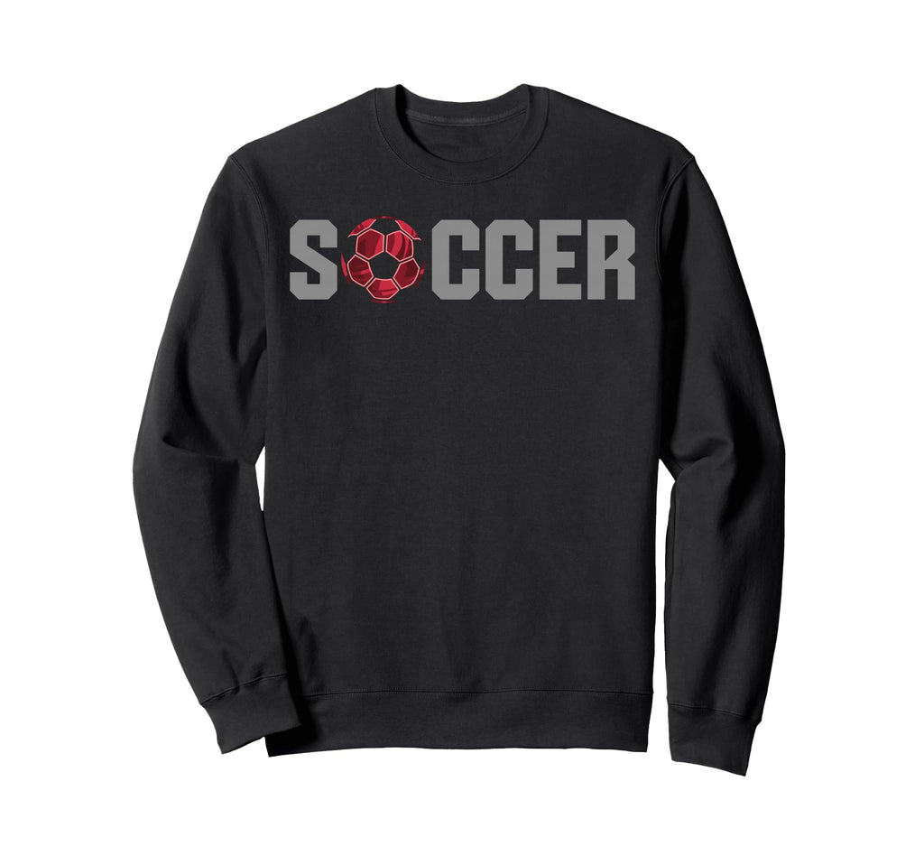 Soccer Football Ball Soccer Player Sweatshirt - Graphic Print for Adults - T-Shirt, Sweatshirt, Hoodie