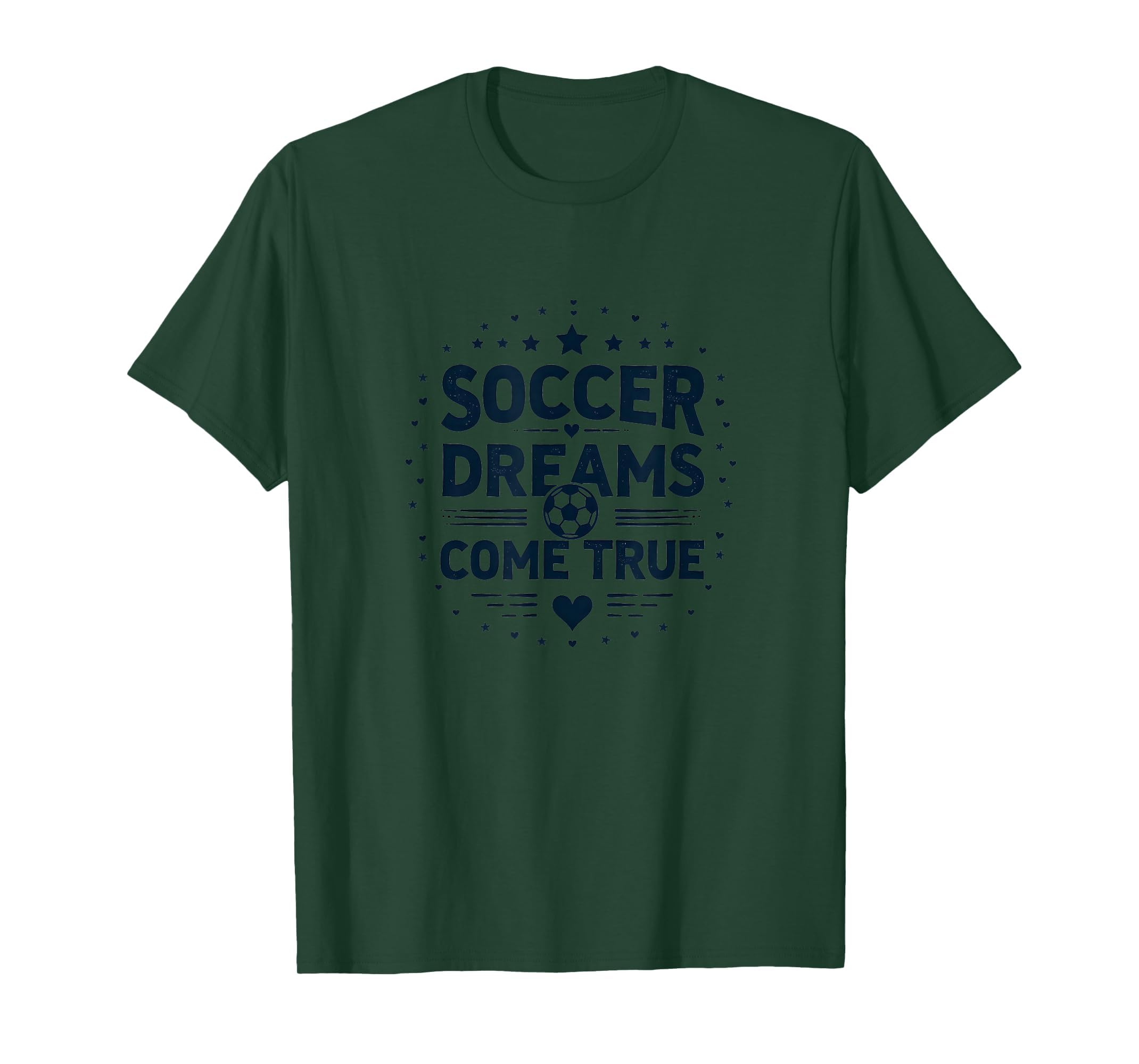 Soccer Dreams Come True Mom T-Shirt - Novelty Apparel for Adults - T-Shirt, Sweatshirt, Hoodie