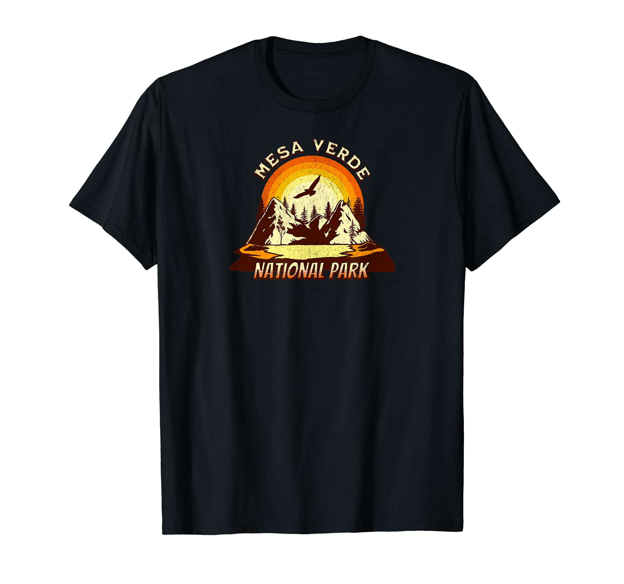 Mesa Verde National Park Mountain T-Shirt - Custom Art Print for Adults - T-Shirt, Sweatshirt, Hoodie