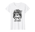 Soccer Mom Soccer Mothers Day Messy Bun T-Shirt - Fun Novelty Design Unisex - T-Shirt, Sweatshirt, Hoodie