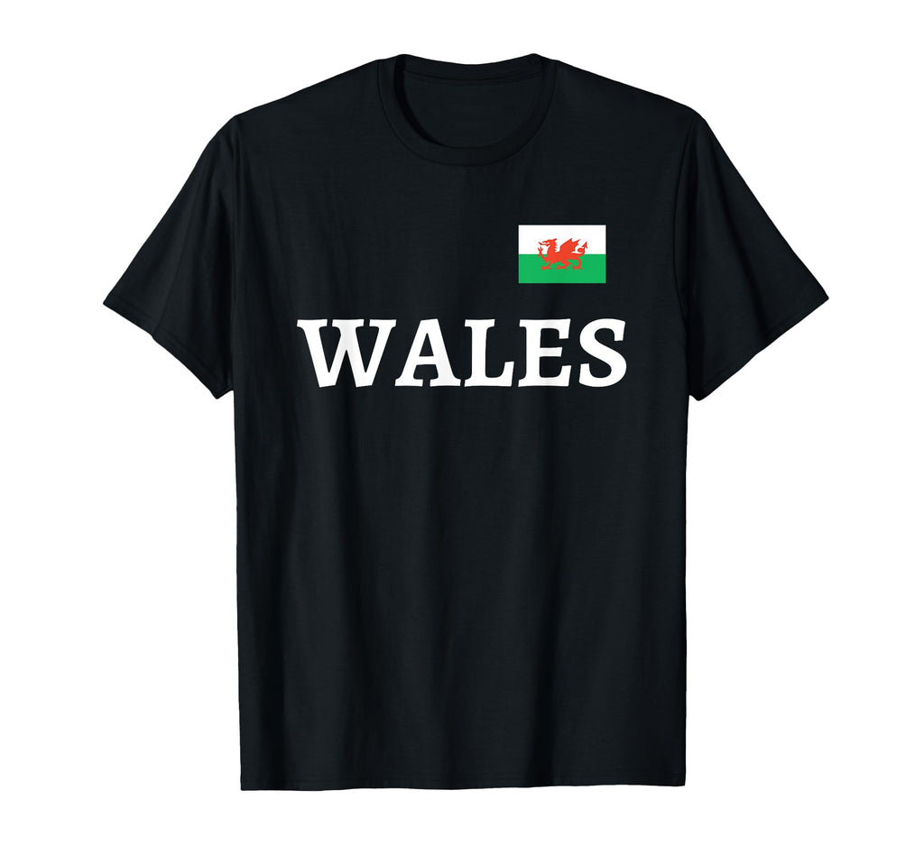 Wales Soccer Fan Jersey Welsh Soccer Team T-Shirt - Unique Graphic Unisex - T-Shirt, Sweatshirt, Hoodie