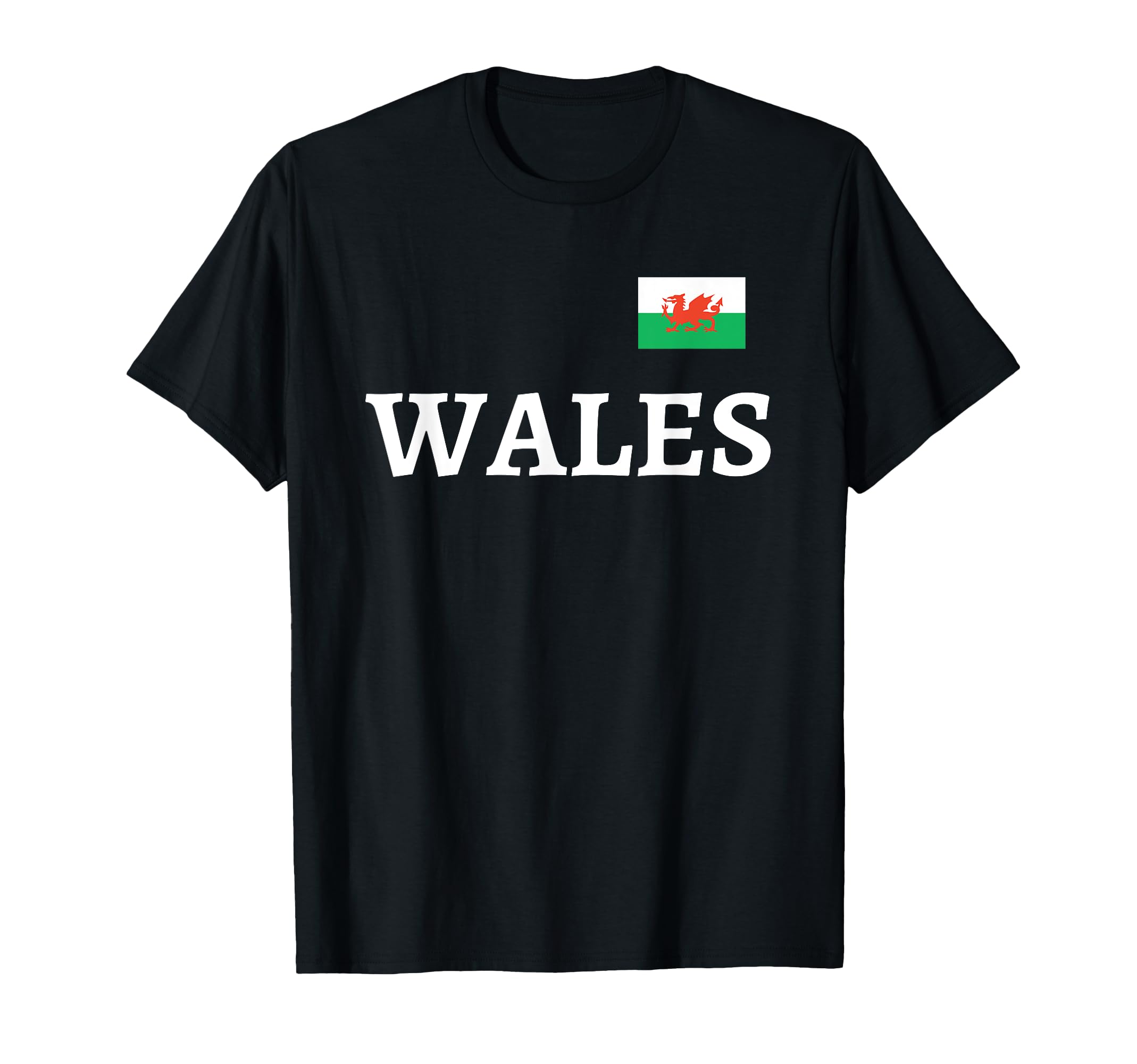 Wales Soccer Fan Jersey Welsh Soccer Team T-Shirt - Unique Graphic Unisex - T-Shirt, Sweatshirt, Hoodie