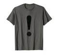 Exclamation Point Soccer Love Fans T-Shirt - Minimalist Print Men Women - T-Shirt, Sweatshirt, Hoodie