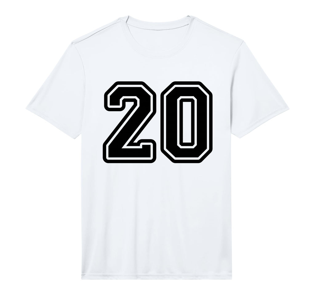Sport Team Number 20 Performance T-Shirt - Novelty Apparel Men Women - T-Shirt, Sweatshirt, Hoodie