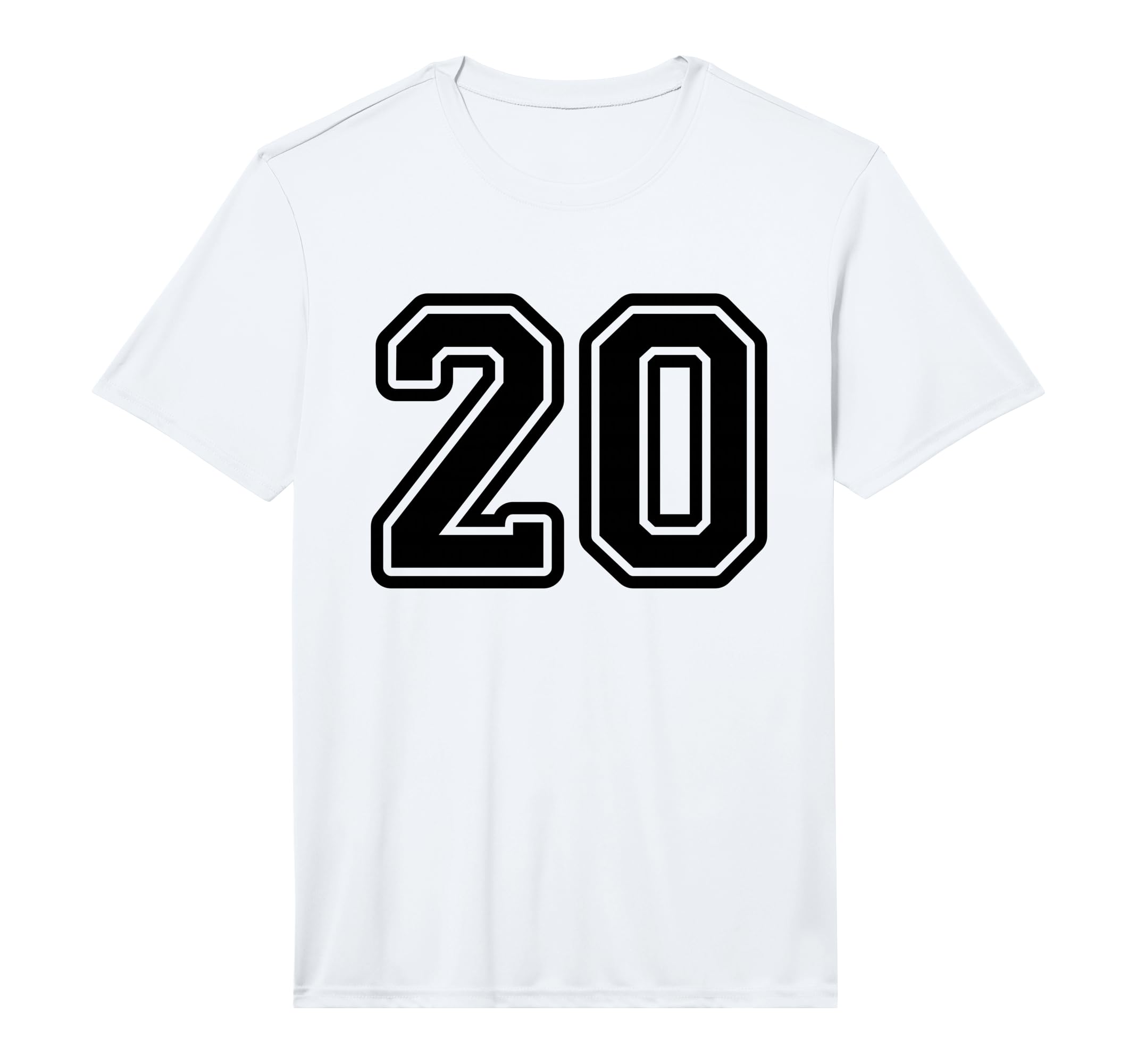 Sport Team Number 20 Performance T-Shirt - Novelty Apparel Men Women - T-Shirt, Sweatshirt, Hoodie