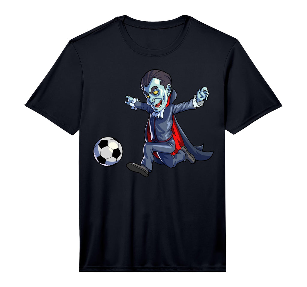 Soccer Vampire Halloween Soccer T-Shirt - Graphic Print Men Women - T-Shirt, Sweatshirt, Hoodie