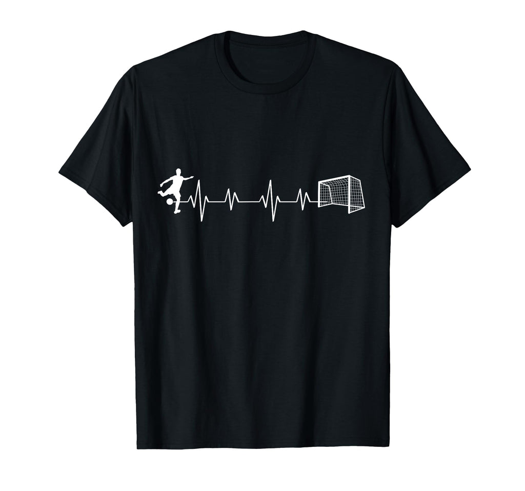 Soccer Player Kicking Ball Sports Lover T-Shirt - Custom Art Print Unisex - T-Shirt, Sweatshirt, Hoodie