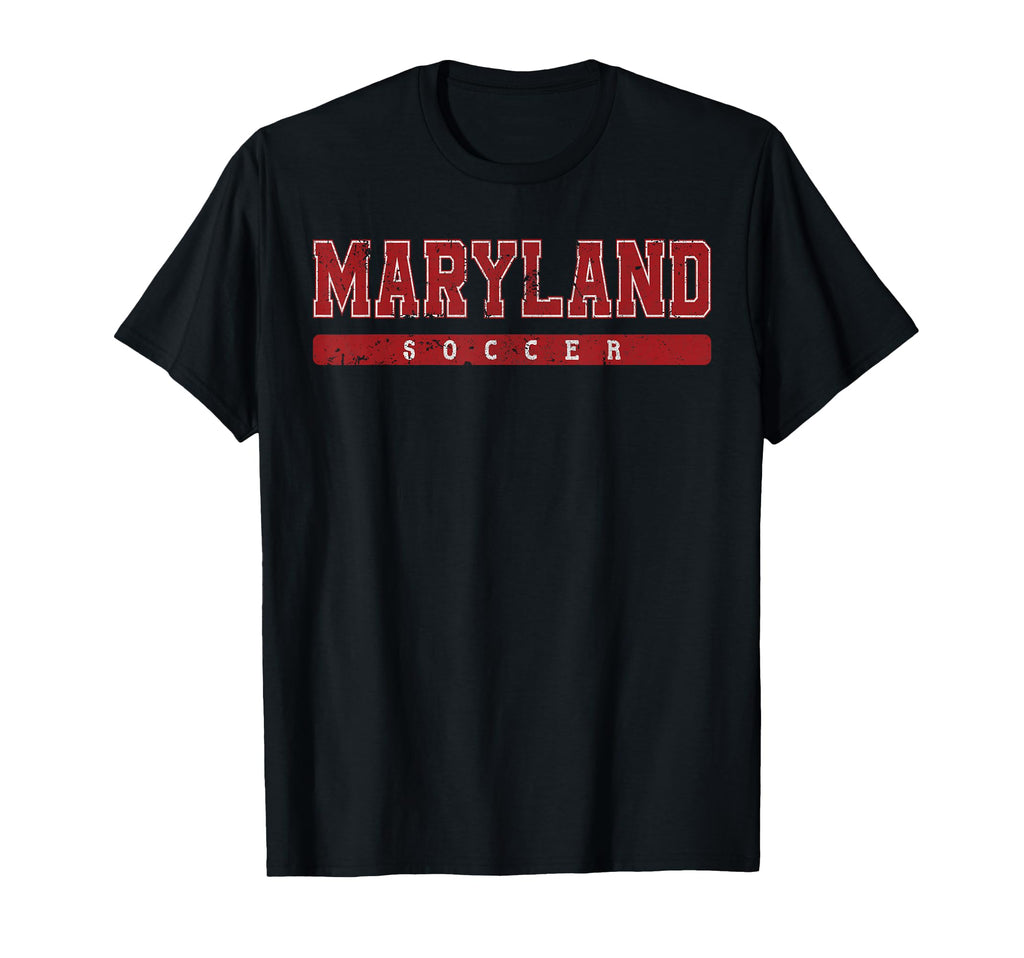 Maryland Soccer Tees Tanks Tops T-Shirt - Trendy Graphic Men Women - T-Shirt, Sweatshirt, Hoodie