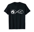 Soccer Love Infinity Funny Soccer Players T-Shirt - Graphic Print Men Women - T-Shirt, Sweatshirt, Hoodie