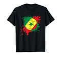 Soccer Ball Flag Senegal T-Shirt - Fun Novelty Design Men Women - T-Shirt, Sweatshirt, Hoodie