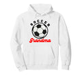 Funny Grandma Proud Soccer Lover Nana Hoodie - Minimalist Print Men Women - T-Shirt, Sweatshirt, Hoodie