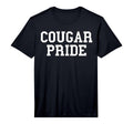 Cougar Pride Sports Fan School T-Shirt - Aesthetic Graphic Men Women - T-Shirt, Sweatshirt, Hoodie