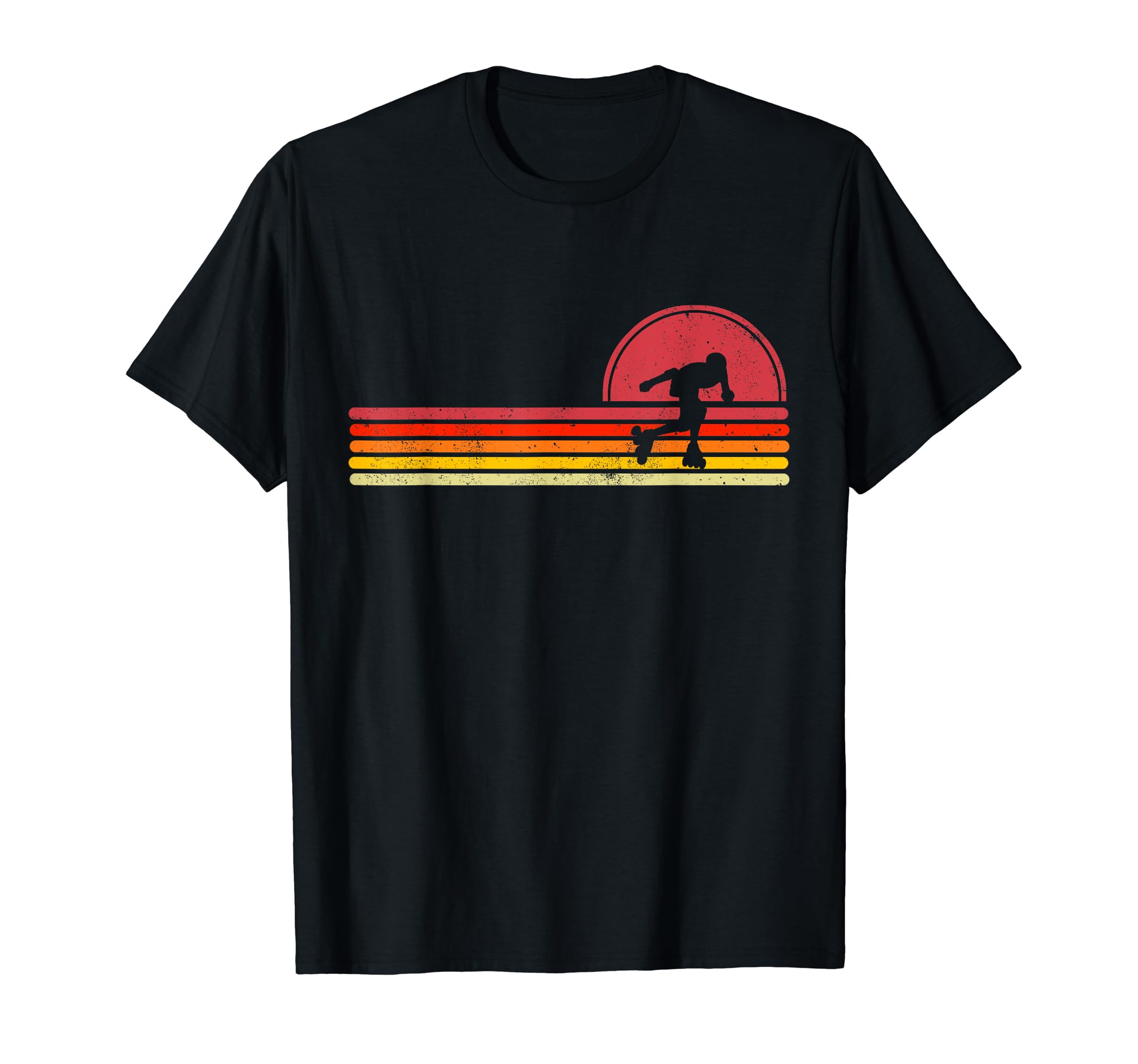 Roller Skate Skating 70S 80S T-Shirt - Custom Art Print Unisex - T-Shirt, Sweatshirt, Hoodie