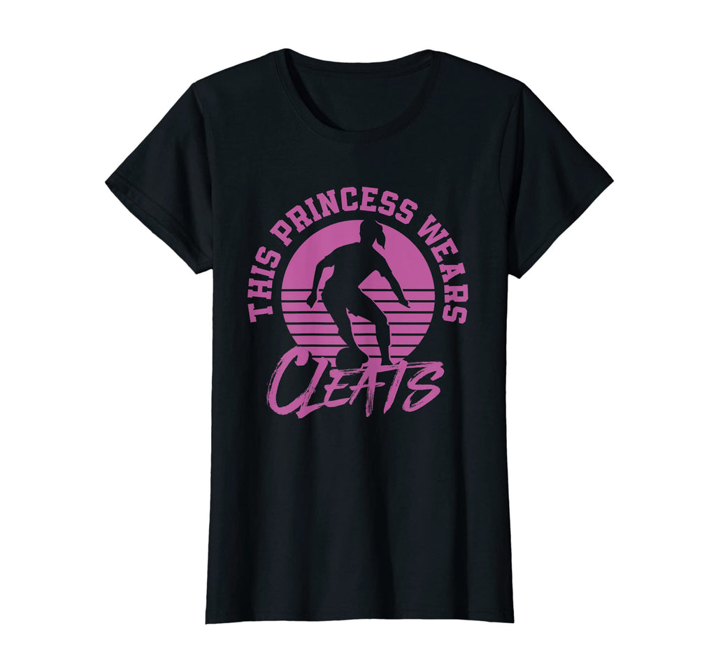 Sports Funny Soccer This Princess Wears T-Shirt - Custom Art Print Unisex - T-Shirt, Sweatshirt, Hoodie