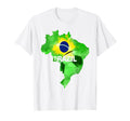 Football Cup Brazil Brazil Soccer T-Shirt - Casual Everyday Wear for Adults - T-Shirt, Sweatshirt, Hoodie