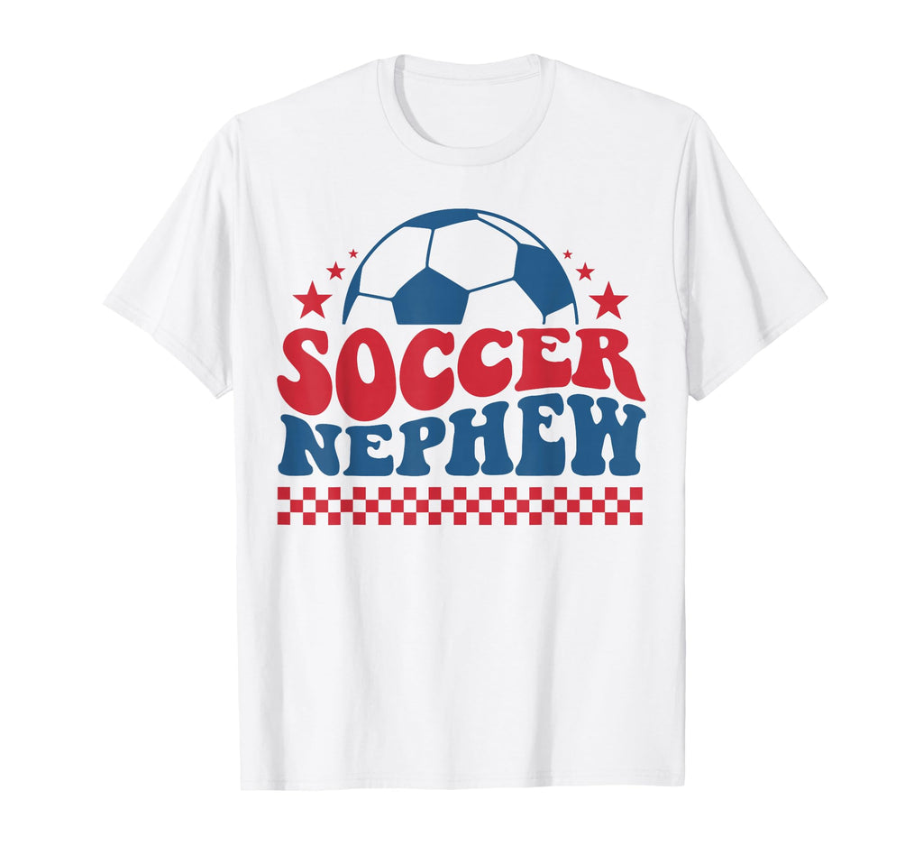 Soccer Nephew Soccer Support Soccer T-Shirt - Custom Art Print Men Women - T-Shirt, Sweatshirt, Hoodie
