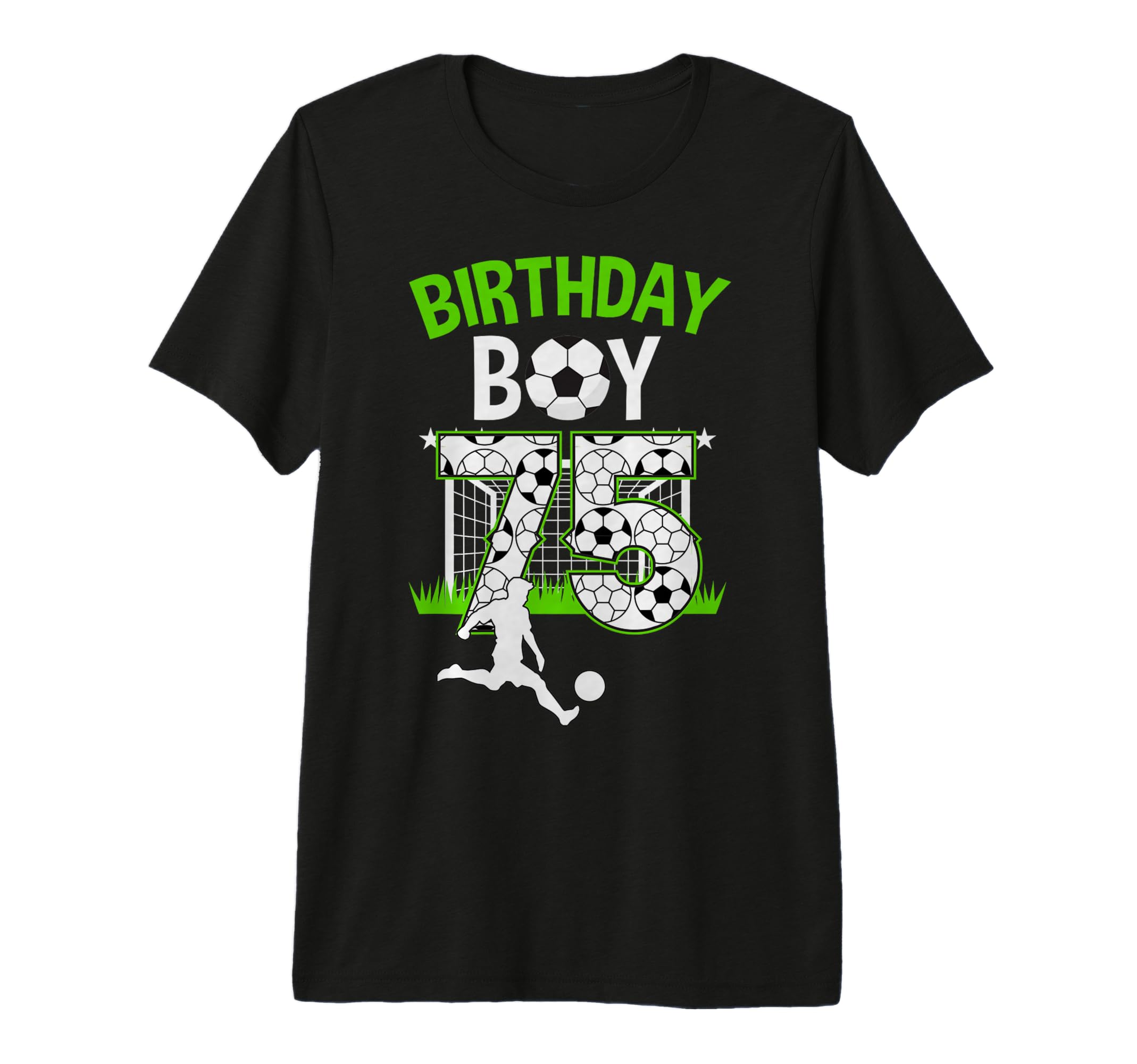 Birthday Soccer 75 Year Old Who T-Shirt - Streetwear Style for Adults - T-Shirt, Sweatshirt, Hoodie