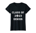 Womens Fun Class 2023 Senior High T-Shirt - Minimalist Print for Adults - T-Shirt, Sweatshirt, Hoodie