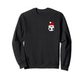 Soccer Football Santa Hat Sweatshirt - Fun Novelty Design Unisex - T-Shirt, Sweatshirt, Hoodie