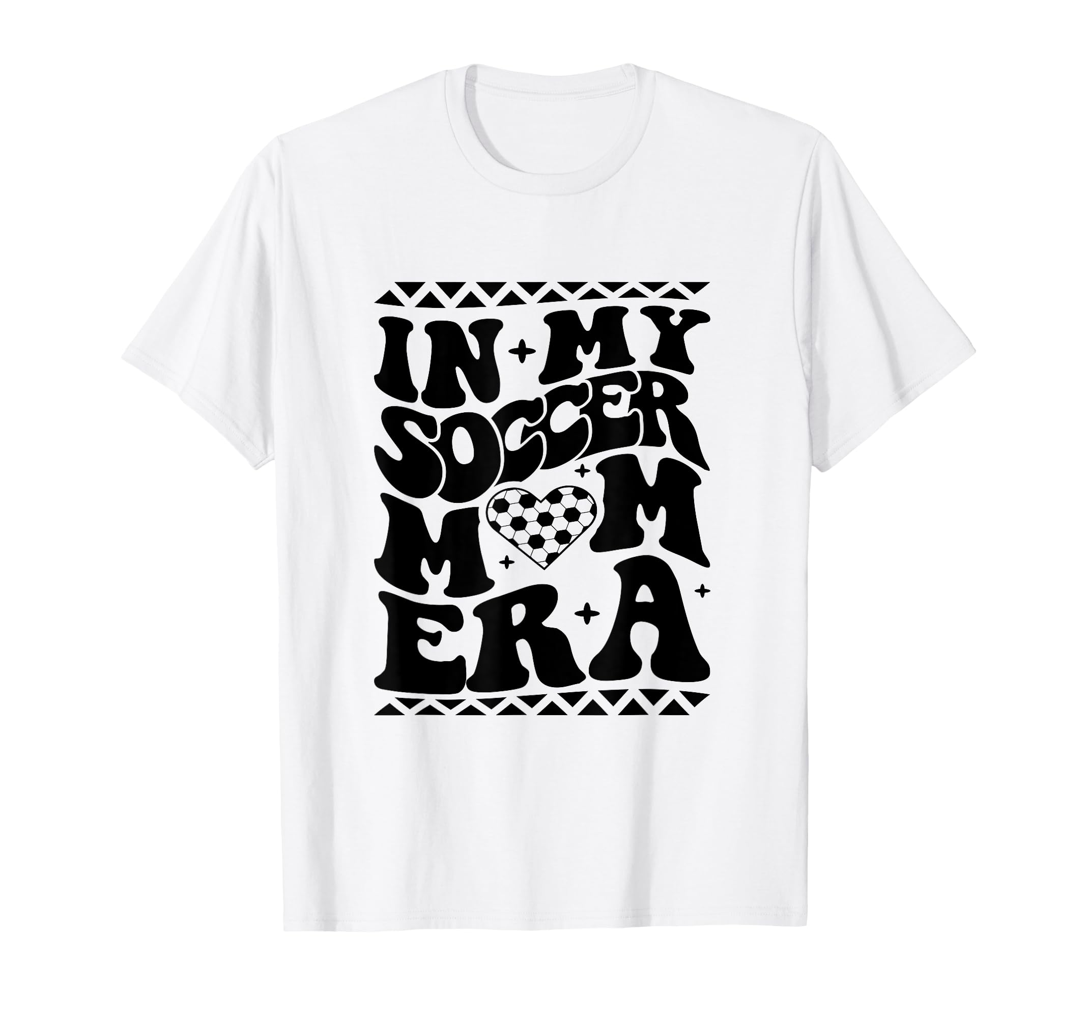 My Soccer Mom Era Groovy Soccer Mama T-Shirt - Minimalist Print Unisex - T-Shirt, Sweatshirt, Hoodie