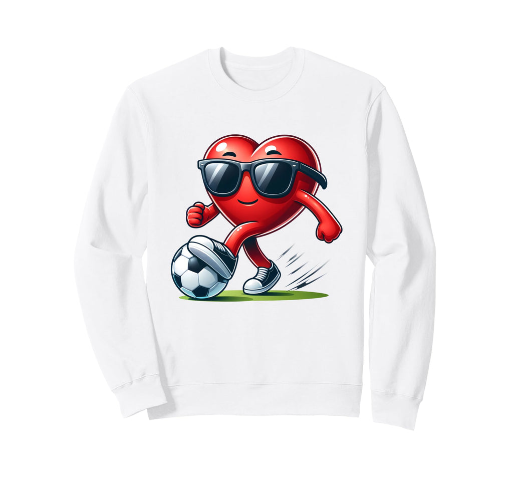 Funny Valentines Soccer Lover Sweatshirt - Graphic Print Men Women - T-Shirt, Sweatshirt, Hoodie
