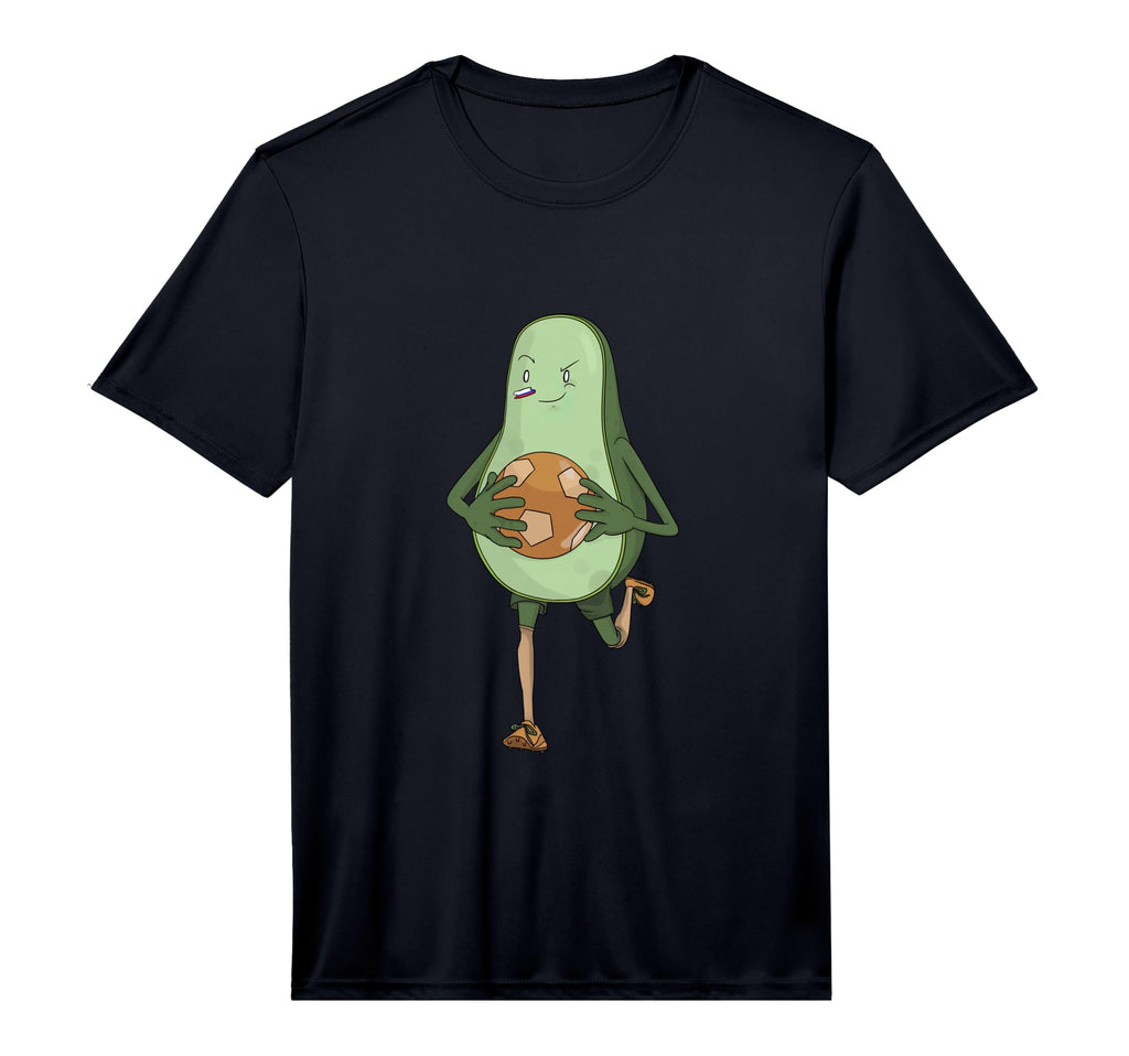 Funny Avocado Goalkeeper Performance T-Shirt - Unique Graphic Men Women - T-Shirt, Sweatshirt, Hoodie