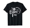 Number 16S Biggest Fan Soccer Player Mom T-Shirt - Graphic Print Men Women - T-Shirt, Sweatshirt, Hoodie