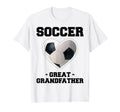 Soccer Great Grandfather Family Matching T-Shirt - Graphic Print Unisex - T-Shirt, Sweatshirt, Hoodie