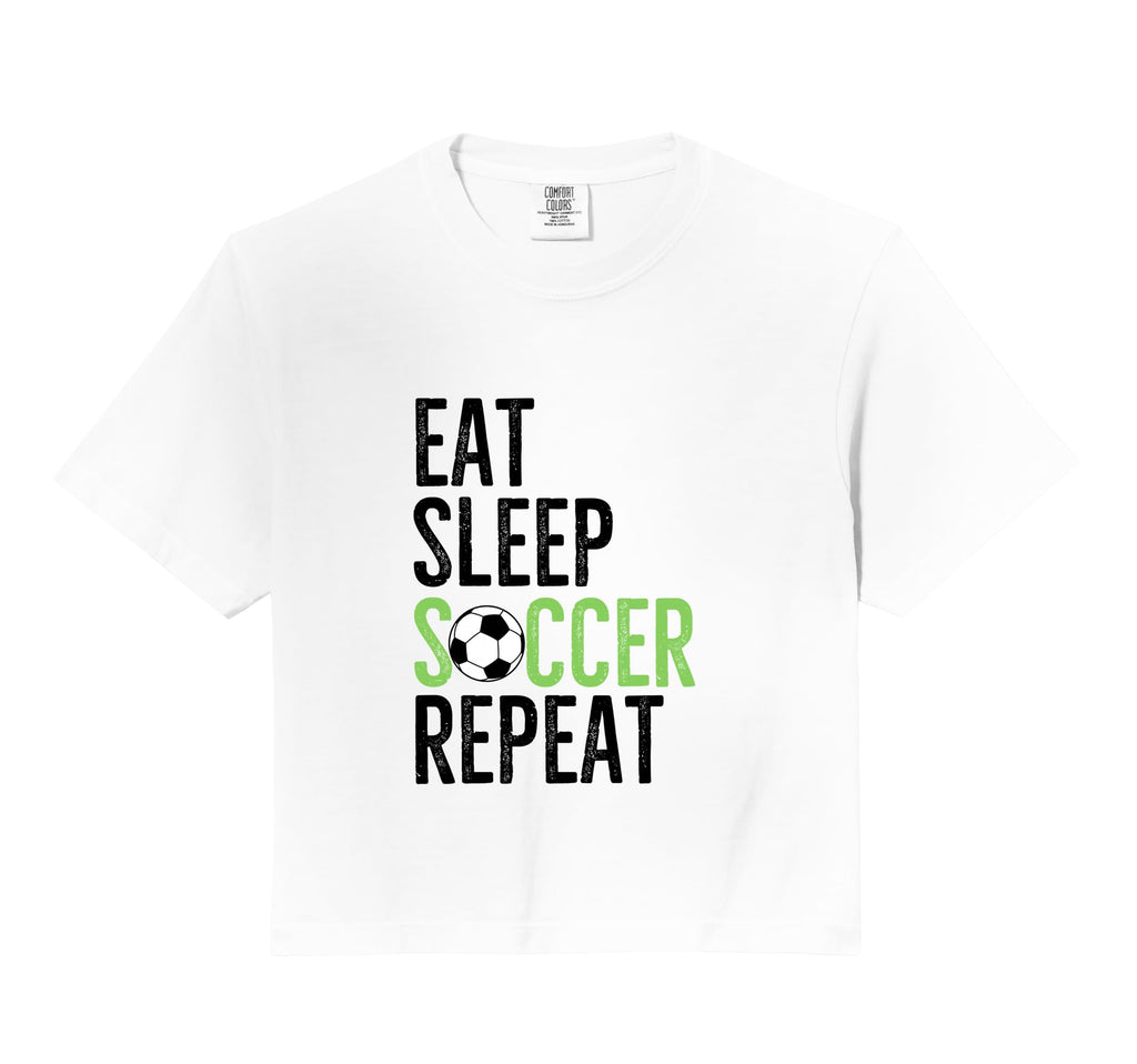 Eat Sleep Soccer Repeat Sport Player Sweatshirt - Trendy Graphic Men Women - T-Shirt, Sweatshirt, Hoodie