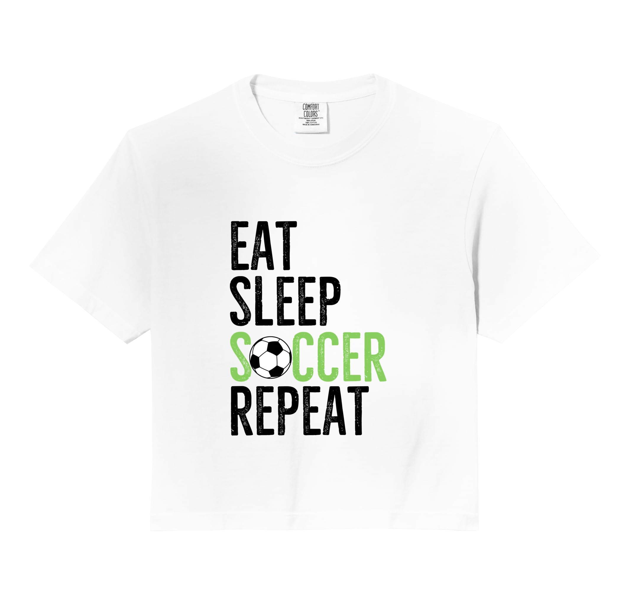 Eat Sleep Soccer Repeat Sport Player Sweatshirt - Trendy Graphic Men Women - T-Shirt, Sweatshirt, Hoodie