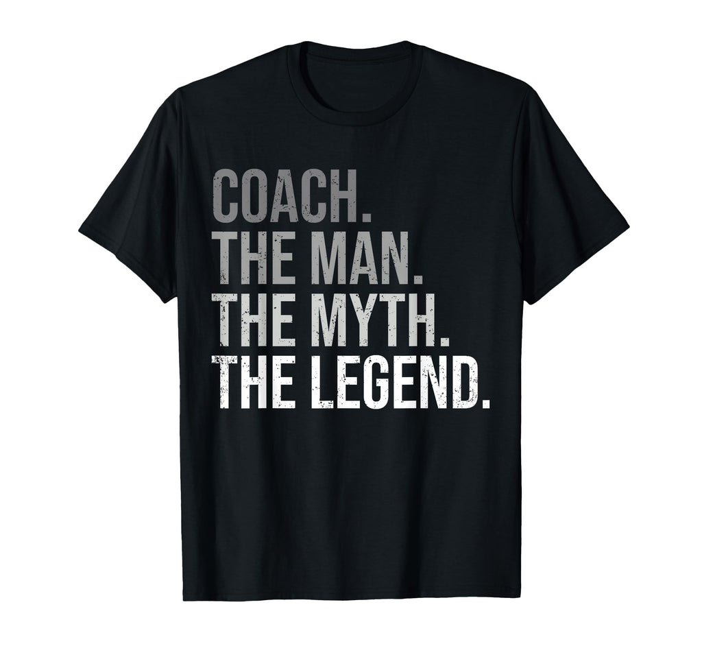 Coach Myth Legend Best Coach T-Shirt - Custom Art Print for Adults - T-Shirt, Sweatshirt, Hoodie